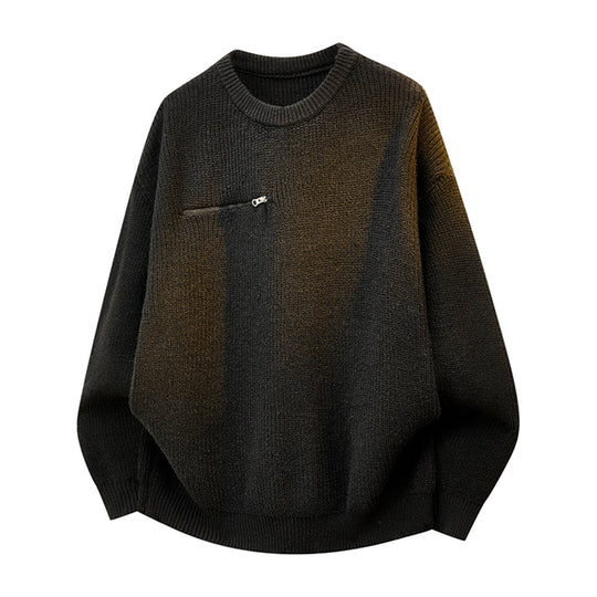 Damen Lässiger Sweater mit Reißverschluss Shop Nory