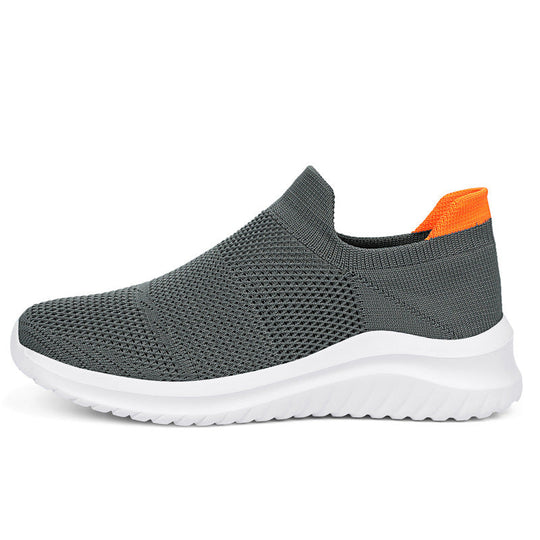 Unisex nan atmungsaktive Strick-Schlupfsneaker mit ergonomischem Memory-Fußbett