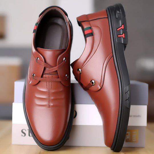 Herren Elegante Schnürschuhe aus hochwertigem Leder