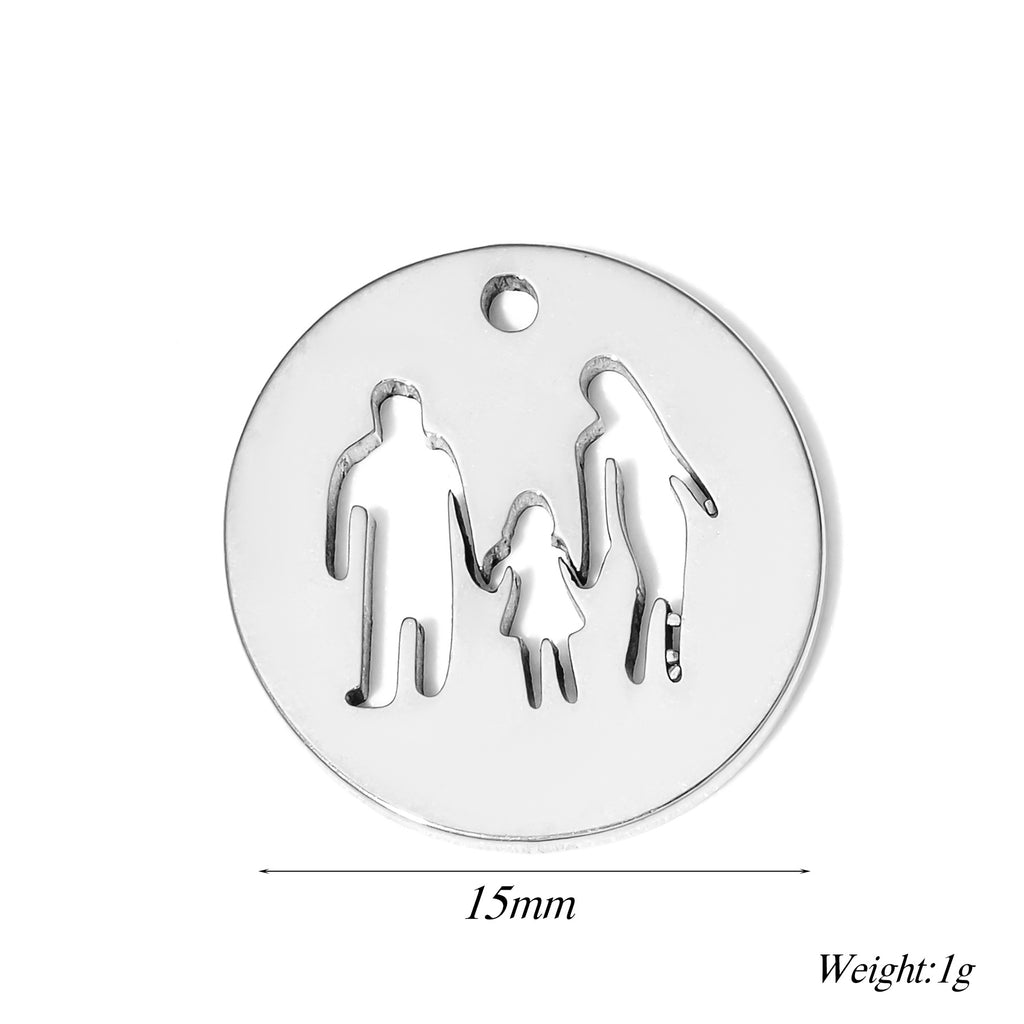 Damen Schmuckanhänger in herzförmigem Design aus Metall Shop Nory