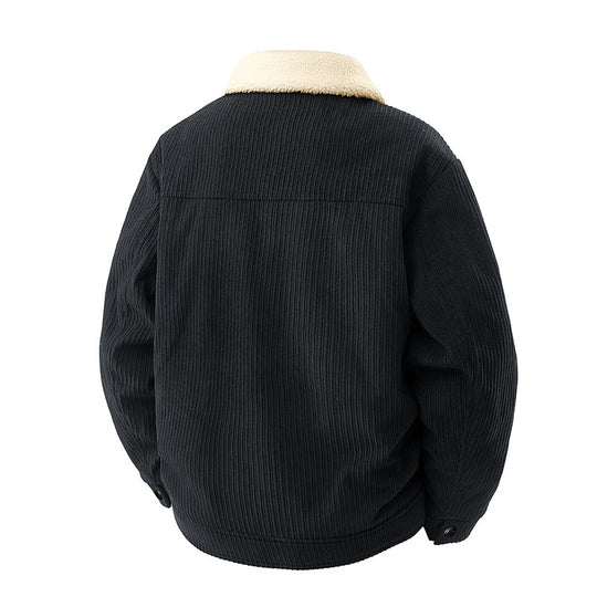 Herren Lässige Cordjacke mit Teddyfutter Shop Nory