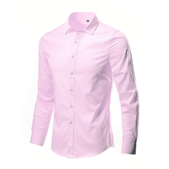 Herren Slim-Fit Businesshemd aus Stretch-Baumwollmix mit Kentkragen Shop Nory