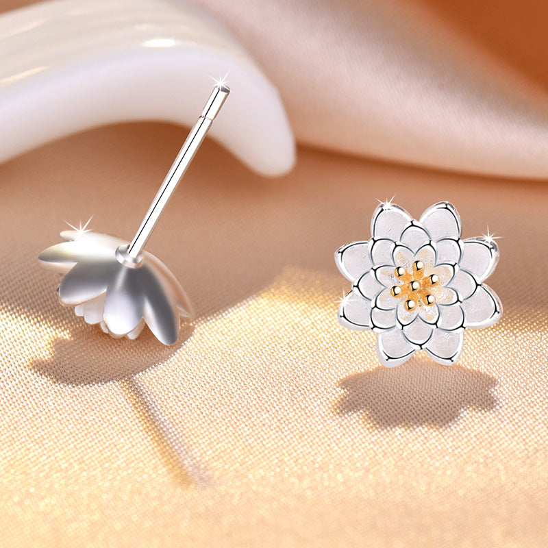 Damen Ohrstecker im floralen Blüten-Design Shop Nory