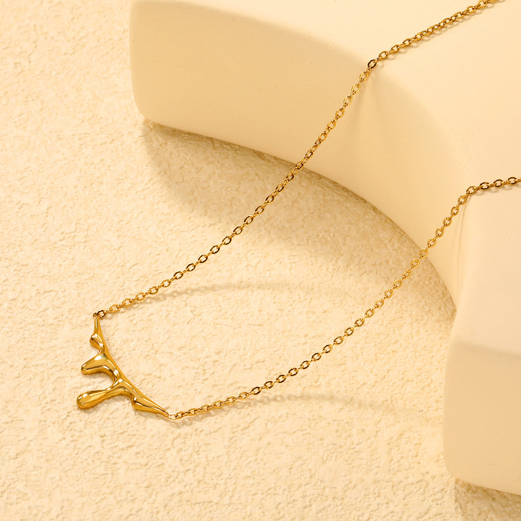 Damen Halskette mit herzförmigem Anhänger aus hochwertigem Edelstahl mit funkelndem Zirkonia Shop Nory