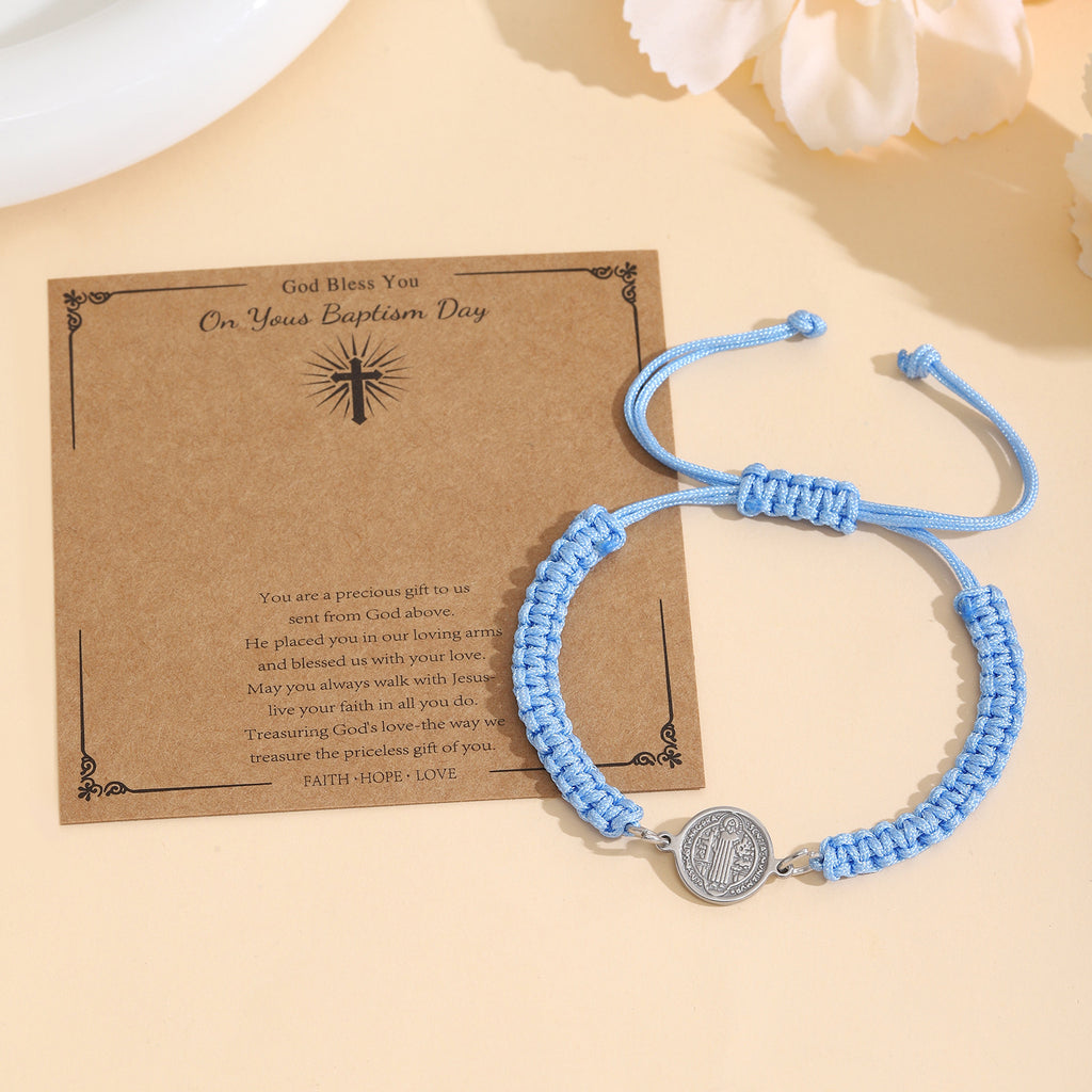 Damen Schutzamulett Armband mit verstellbarem Knoten Shop Nory