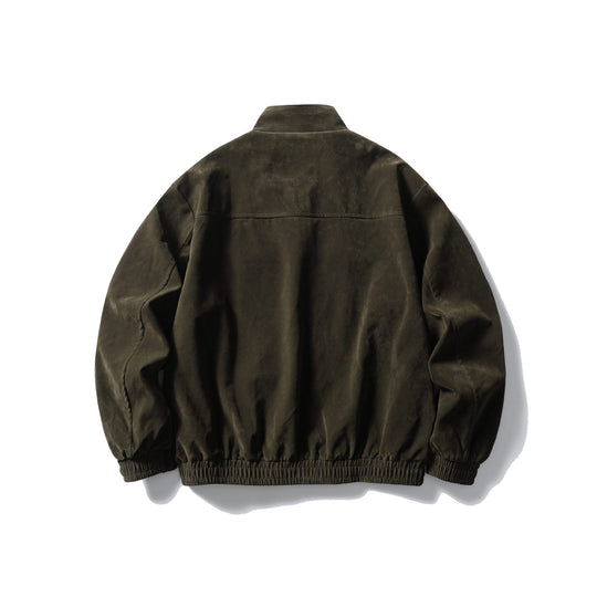 Herren Boxy Field-Blouson aus robustem Canvas mit hohem Stehkragen Shop Nory