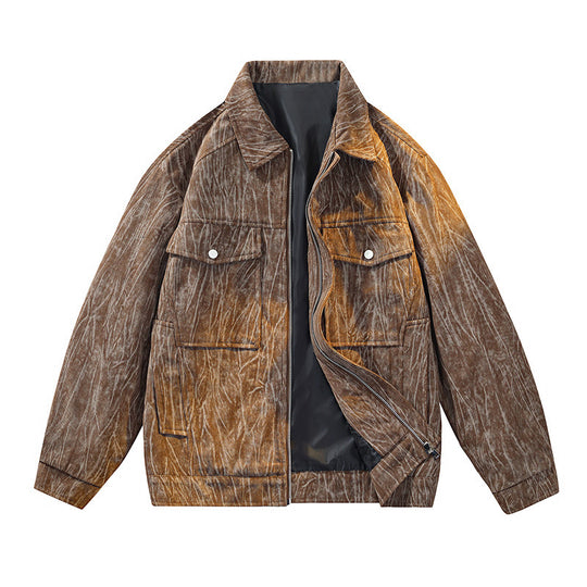 Herren Coole Utility-Jacke mit aufwendig strukturiertem Stoff Shop Nory