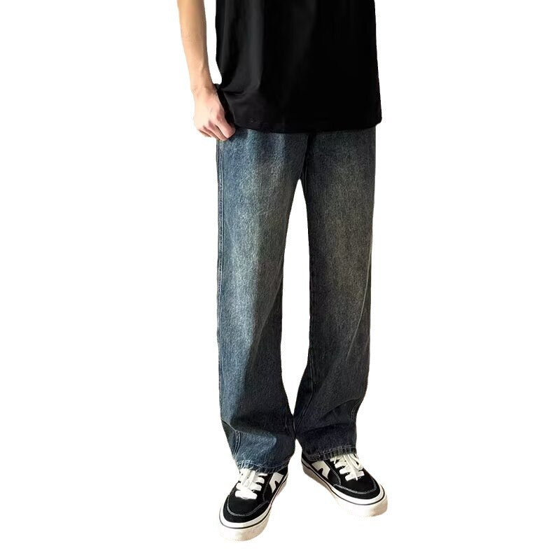 Herren Modische Weite Jeans Shop Nory