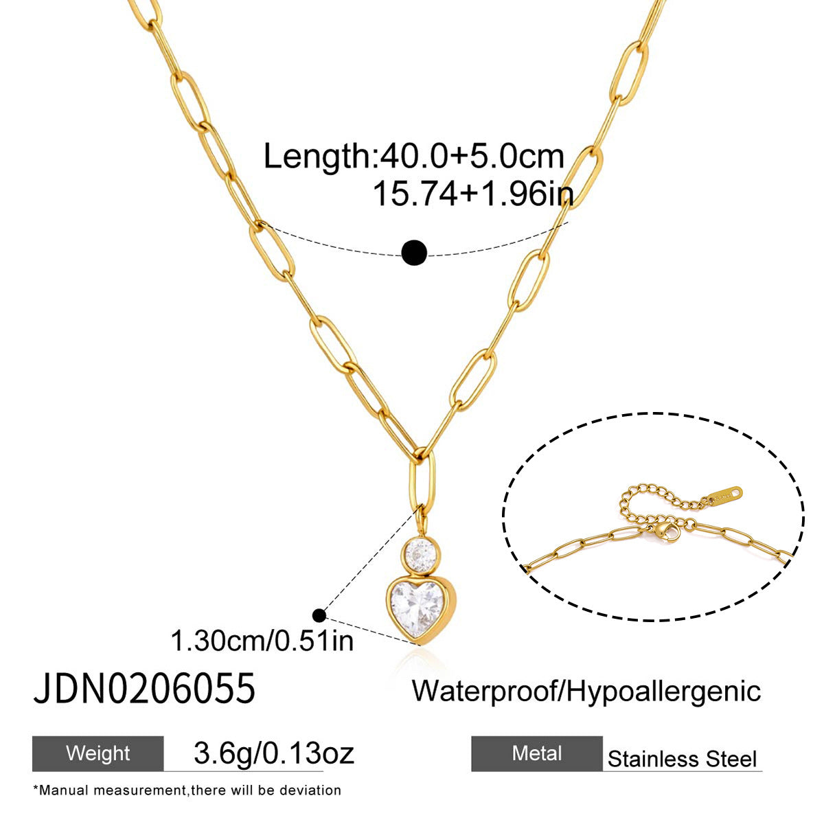 Damen Halsschmuck mit Zirkonstein Shop Nory