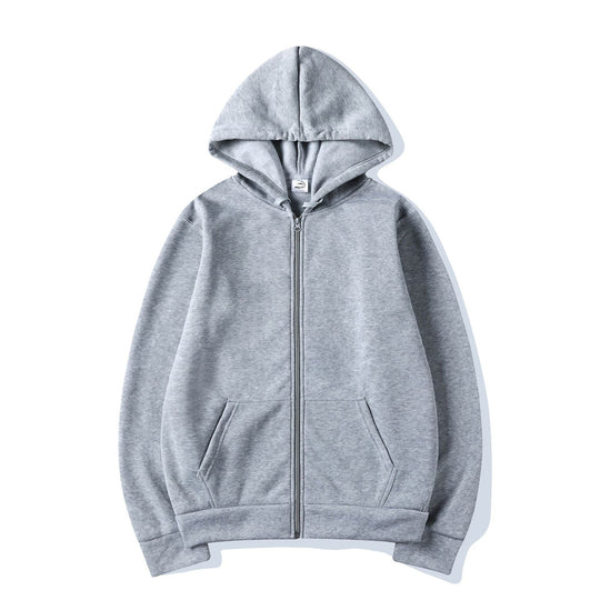 Damen Kapuzensweatshirt mit durchgehendem Reißverschluss und seitlichen Taschen