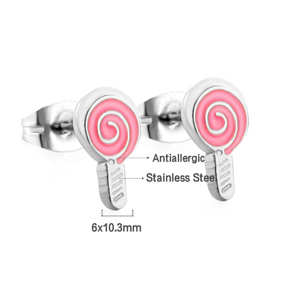 Damen Ohrringe mit kunstvollem Blattdesign aus Edelstahl und goldplattierter Oberfläche Shop Nory