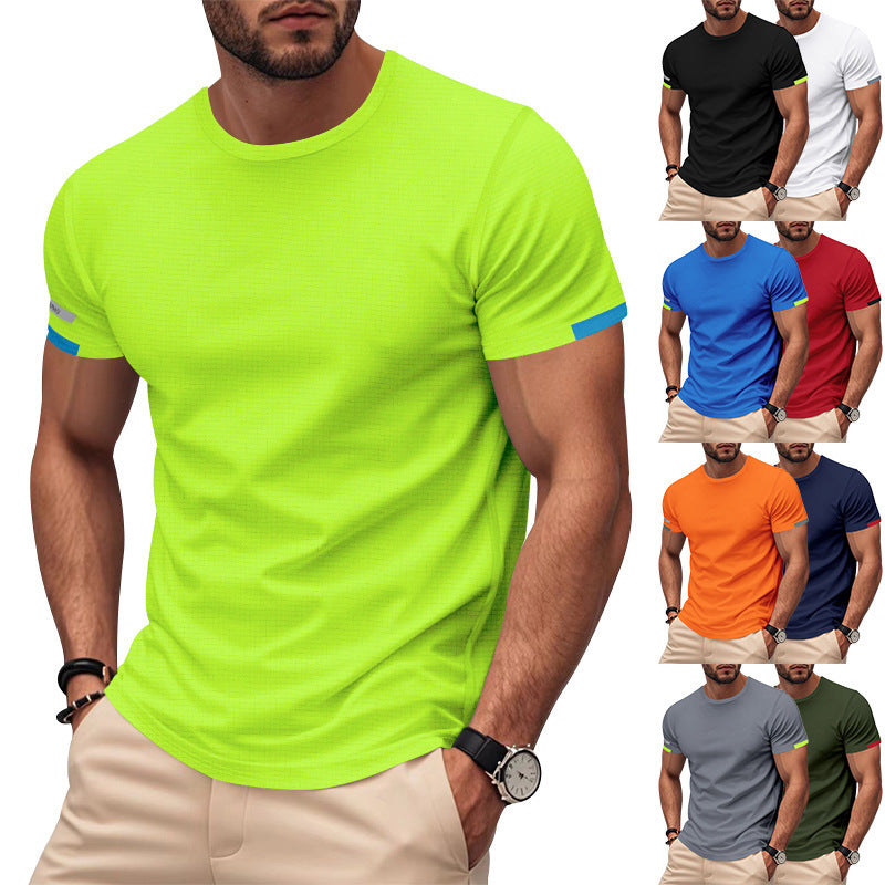 Herren Funktions-T-Shirt mit atmungsaktivem Design und reflektierenden Details ShopNory