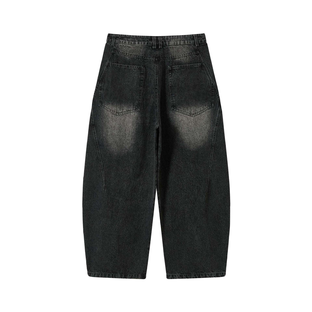 Damen Hochtaillierte Loose‑Fit Utility‑Denim‑Culotte mit abgesteppten Tascheneinsätzen Shop Nory