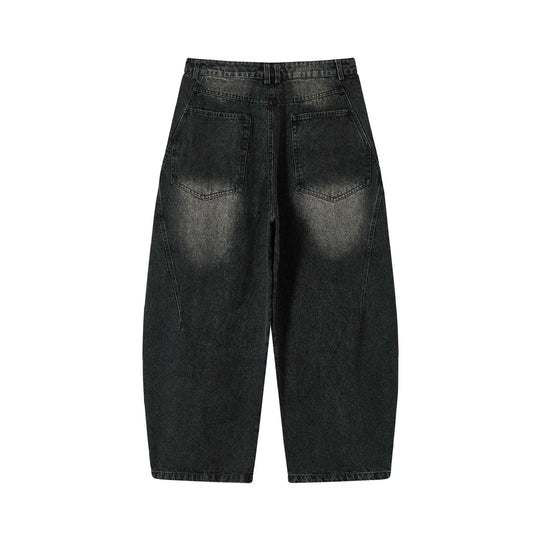 Damen Hochtaillierte Loose‑Fit Utility‑Denim‑Culotte mit abgesteppten Tascheneinsätzen Shop Nory