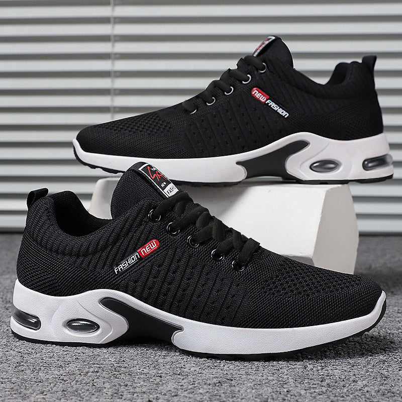 Herren nan leichter Performance-Sneaker mit 3D-Strickoberteil, integrierter Luftkammer-Zwischensohle und rutschfester Trail-Laufsohle Shop Nory