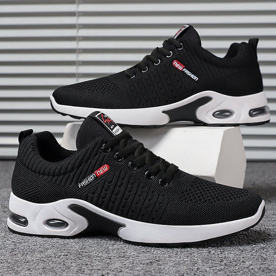 Herren nan leichter Performance-Sneaker mit 3D-Strickoberteil, integrierter Luftkammer-Zwischensohle und rutschfester Trail-Laufsohle Shop Nory