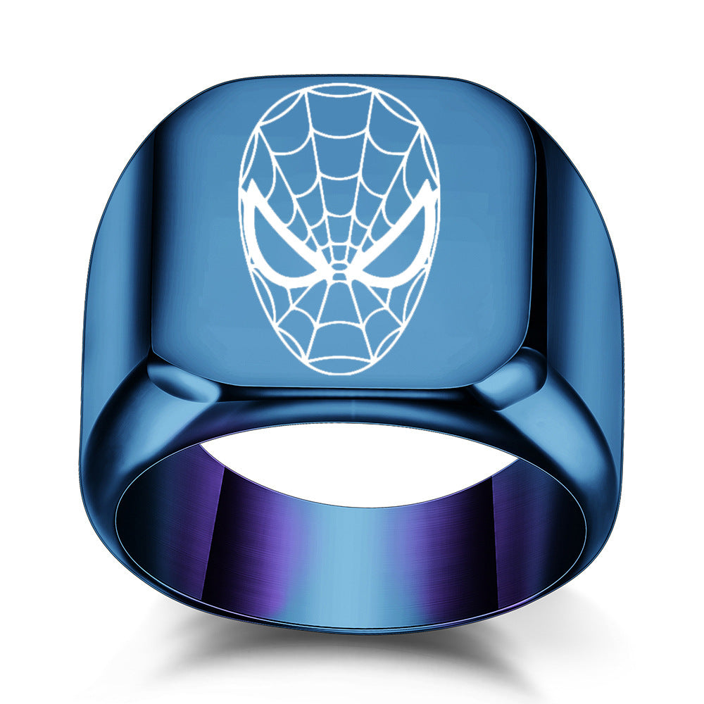 Herren Ring mit Spider-Man-Motiv Shop Nory