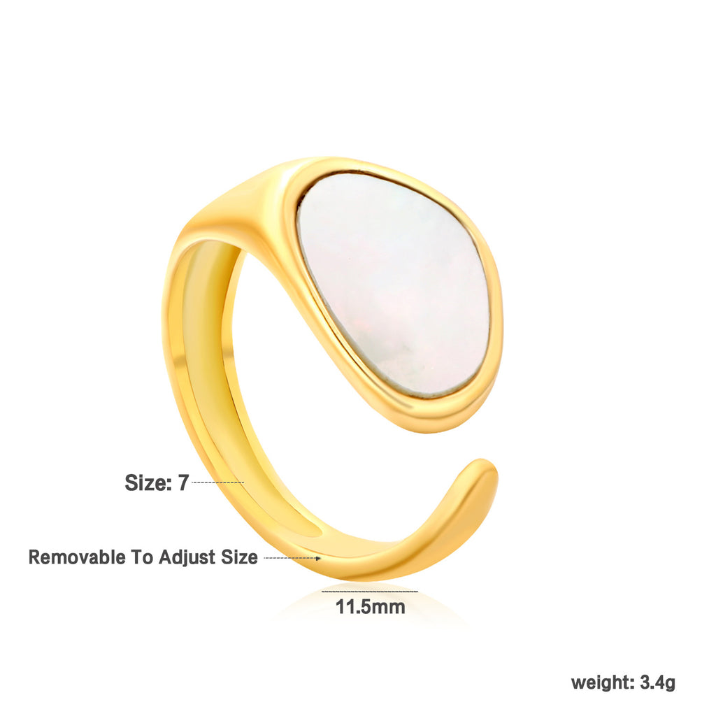 Damen Ring mit einzigartigem strukturiertem Design Shop Nory
