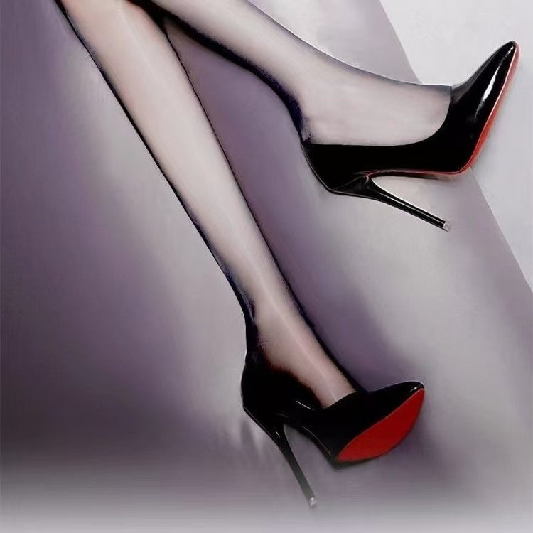 Damen Elegante Stiletto-Pumps mit herausragendem Glanz und anatomisch geformtem Fußbett