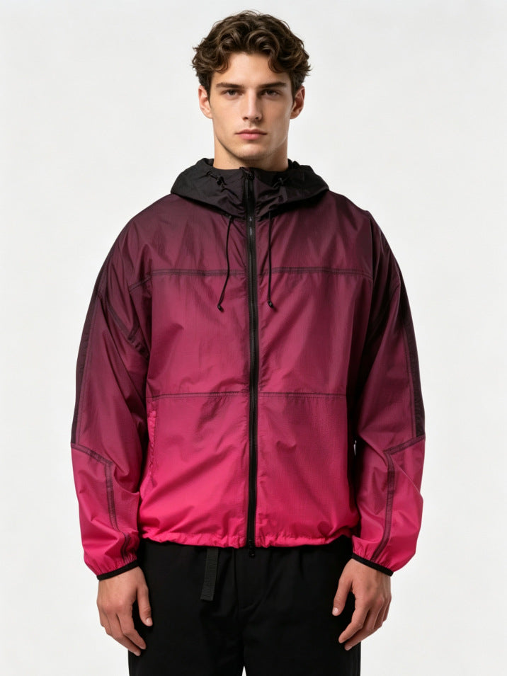 Herren Sportliche Windjacke