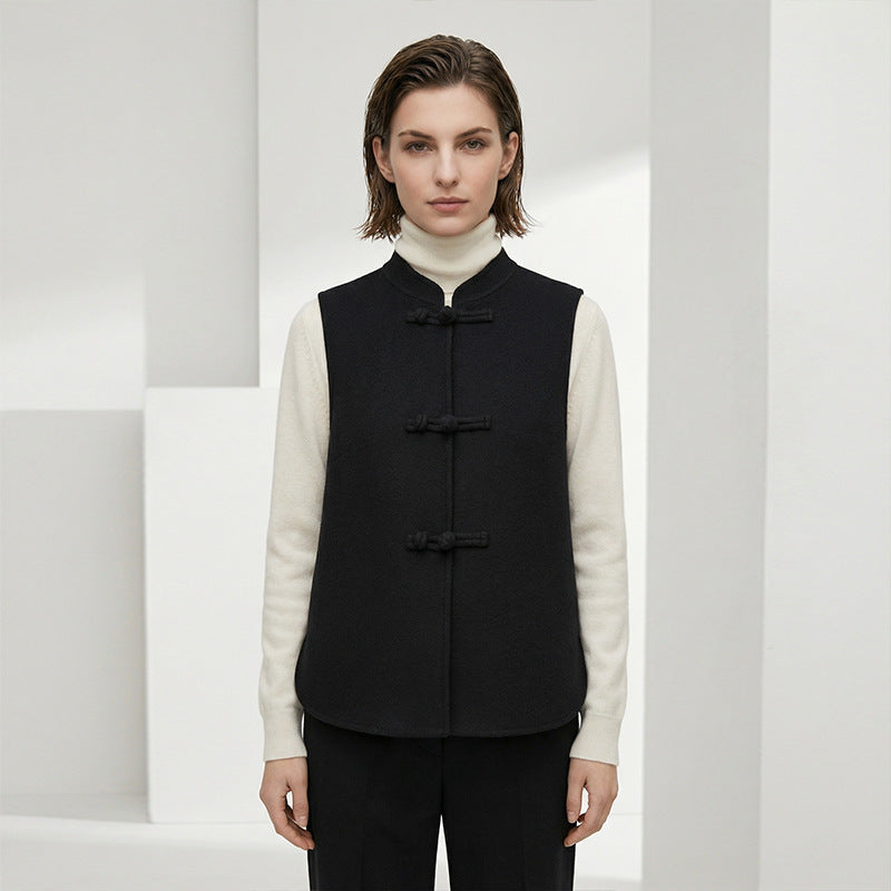 Damen Eleganter Wollmantel Shop Nory
