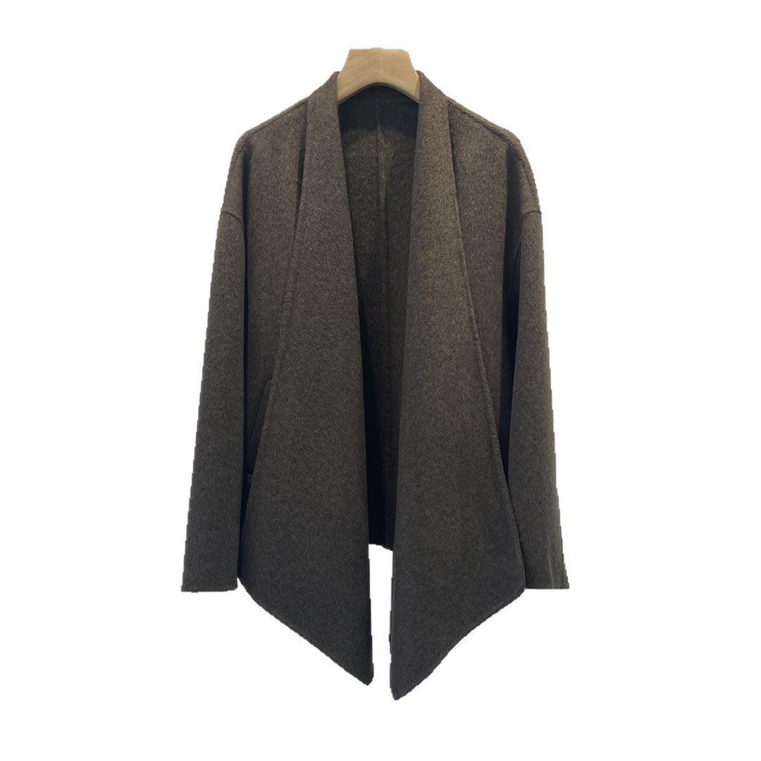 Damen Gemütlicher Offener Strickcardigan Shop Nory