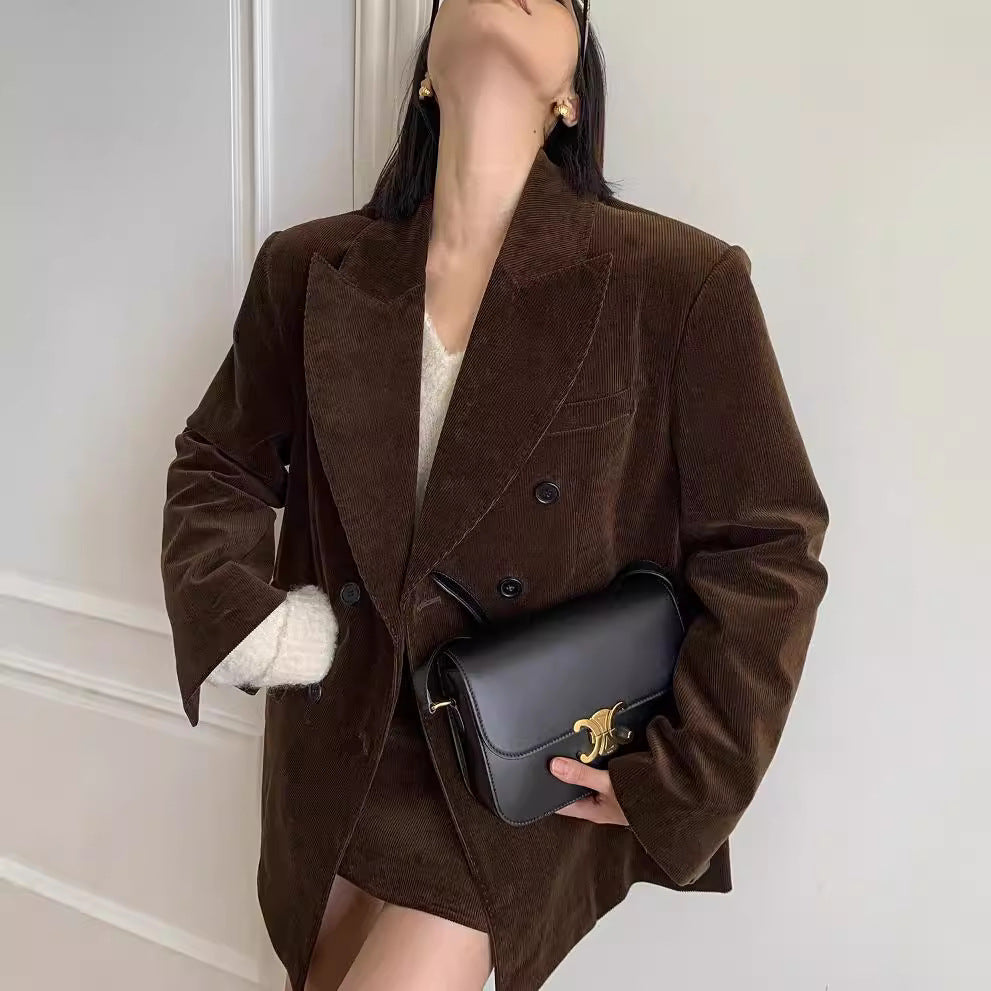 Damen Eleganter Cordblazer Shop Nory