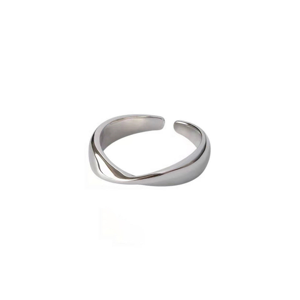 Damen Offener Ring mit elegant geschwungenem Design Shop Nory