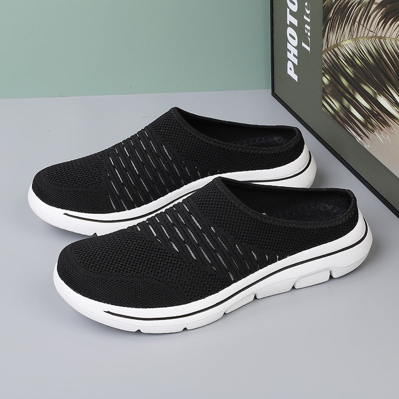 Damen Atmungsaktive Slipper aus flexiblem Mesh