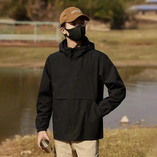 Shopnory | Leichte Wasserdichte Herrenjacke
