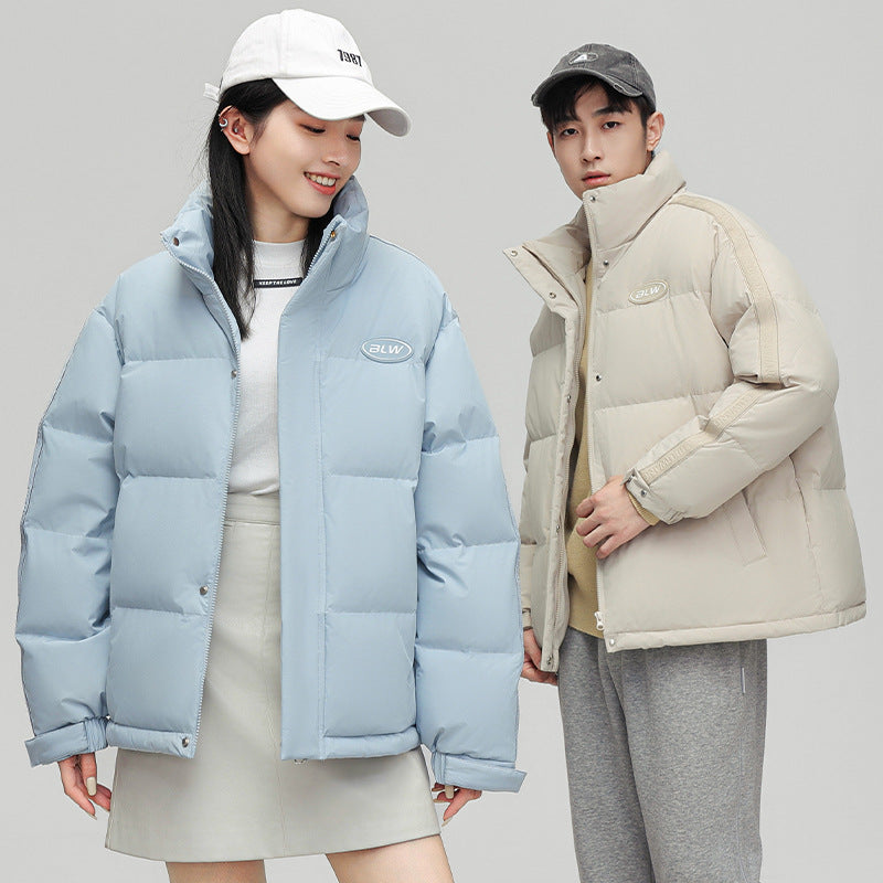 Herren Winterpufferjacke mit hohem Kragen Shop Nory