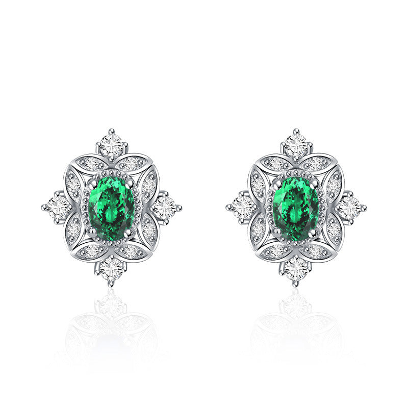 Damen Ohrringe mit kunstvollem Detail und funkelnden Zirkonia Shop Nory