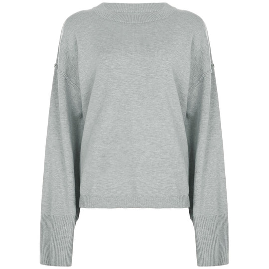 Damen nan kaschmirähnliches Strick-Lounge-Set mit Oversize-Pullover und weiten Palazzo-Hosen Shop Nory
