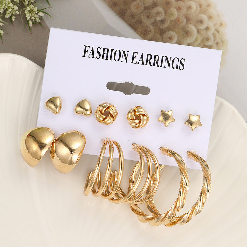 Damen Schmuckset mit vielfältigen Ohrsteckern Shop Nory