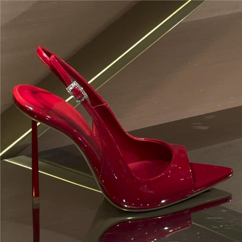 Damen Slingback High Heel Sandalen