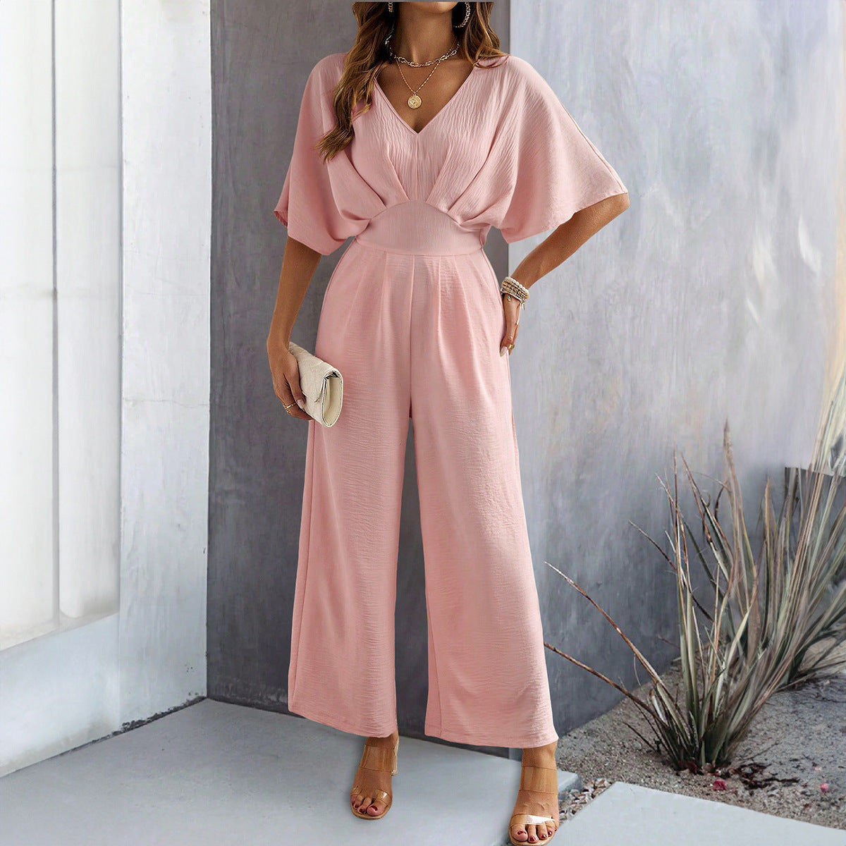 Damen luftige Jumpsuit