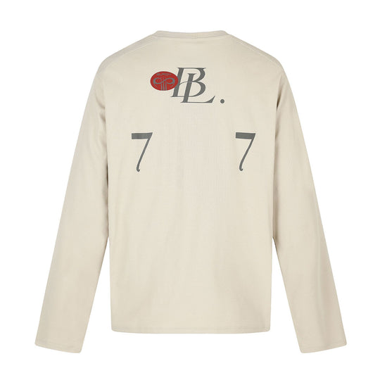 Unisex Rundhals-Sweatshirt mit großflächigem Typo-Print und gesticktem Emblem Shop Nory