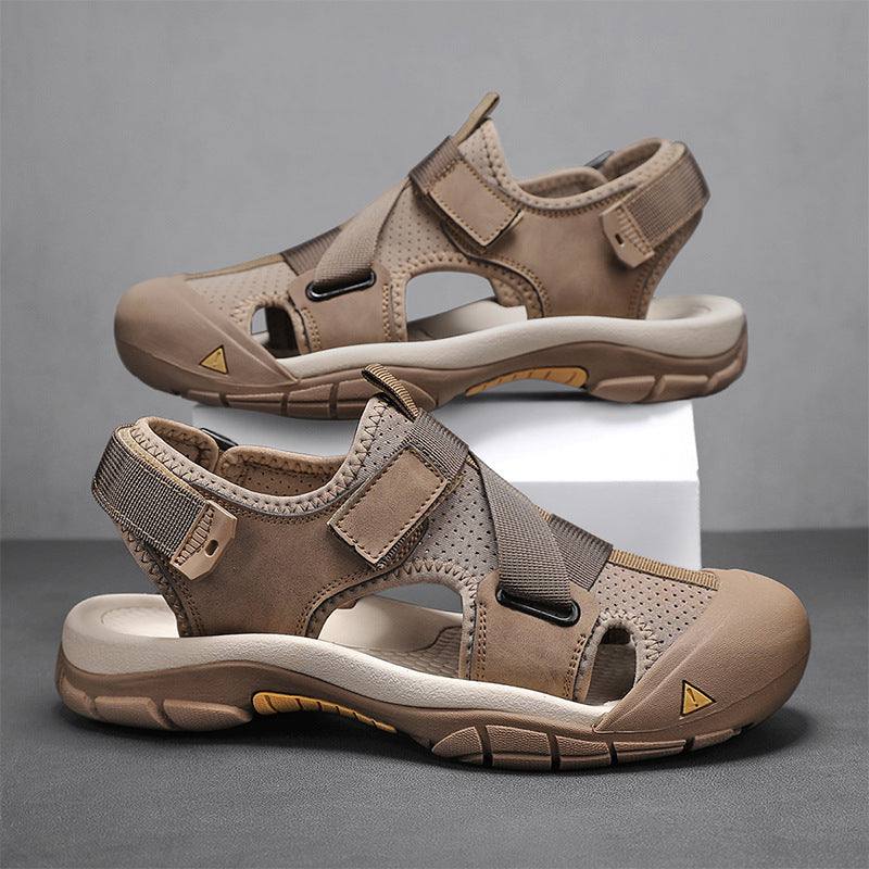 Damen Multifunktionale Outdoor-Sandalen mit verstellbaren Riemen und rutschfester Sohle