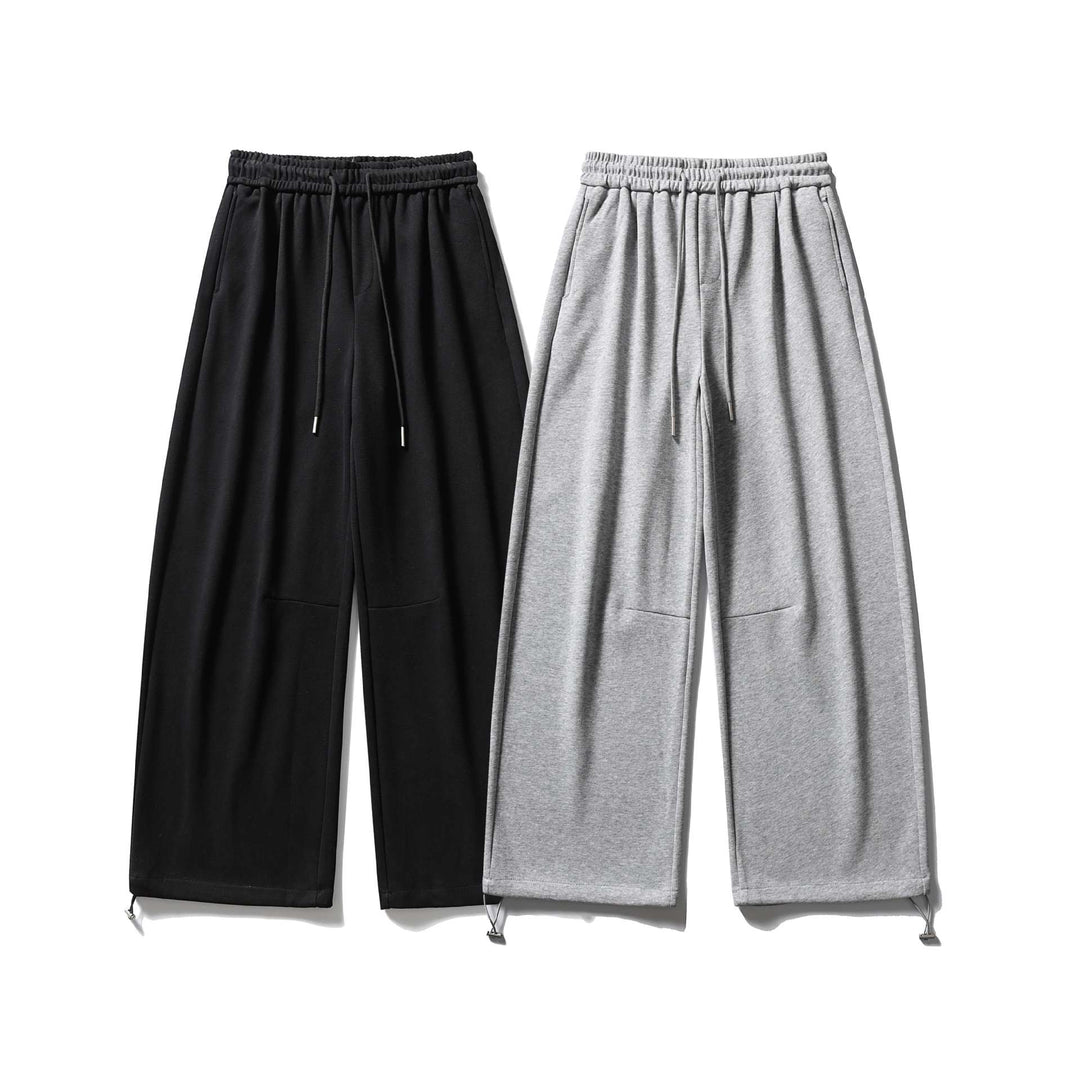 Unisex Weite Sweatpant mit Kordelzug, Kniepatch und verstellbarem Saum Shop Nory