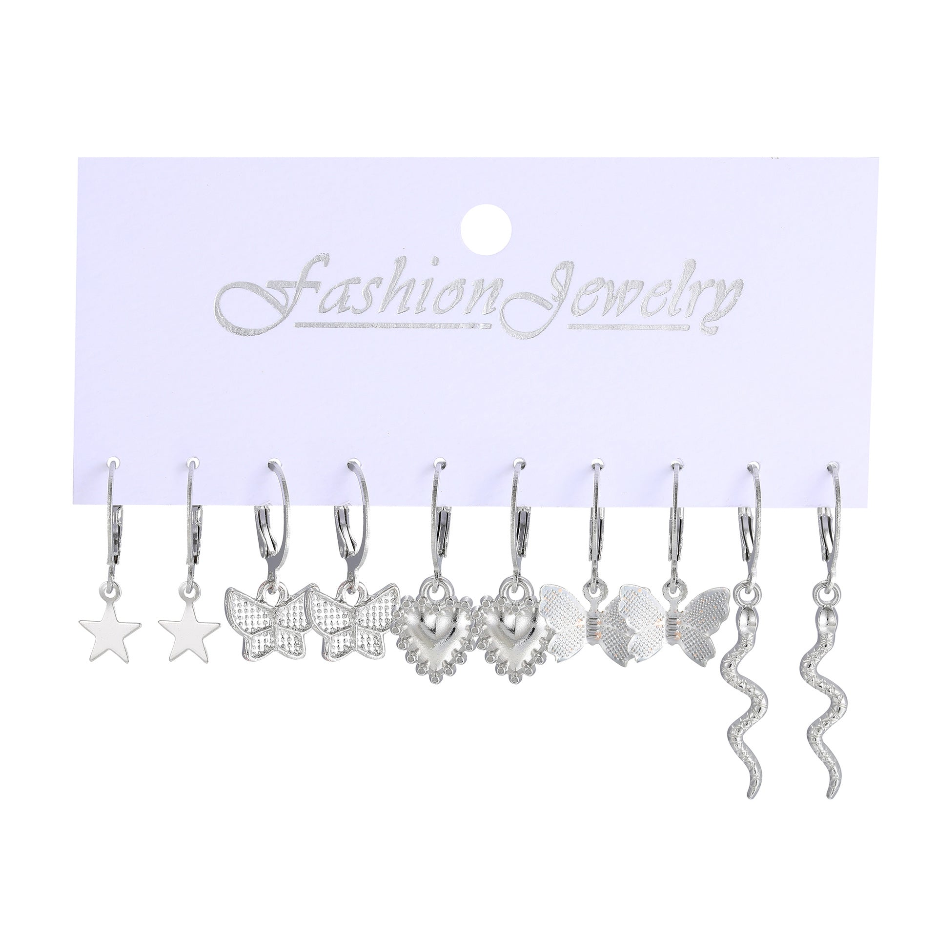 Damen Ohrringe Set mit verspielten Designs und funkelnden Details Shop Nory
