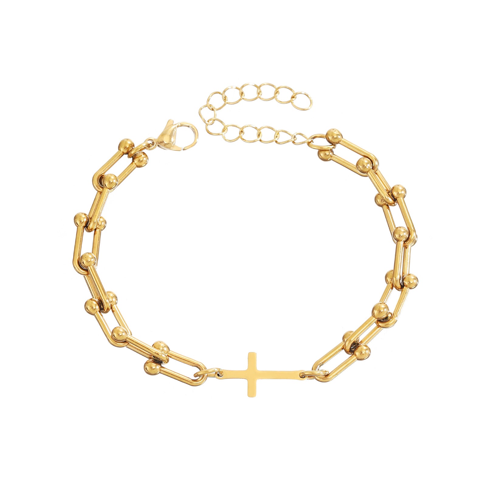 Damenarmband mit außergewöhnlichem Kreuzdesign Shop Nory