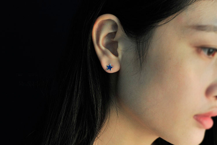 Damen Ohrstecker im stilvollen Sternendesign Shop Nory