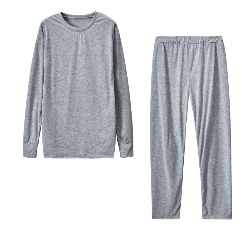 Damen Langarm Schlafanzug Set mit elastischen Hosen