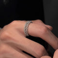Damen Eleganter und glitzernder Zirkonia Ring Shop Nory