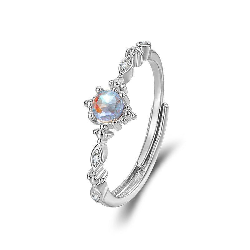 Damenring mit elegantem Reliefdesign Shop Nory