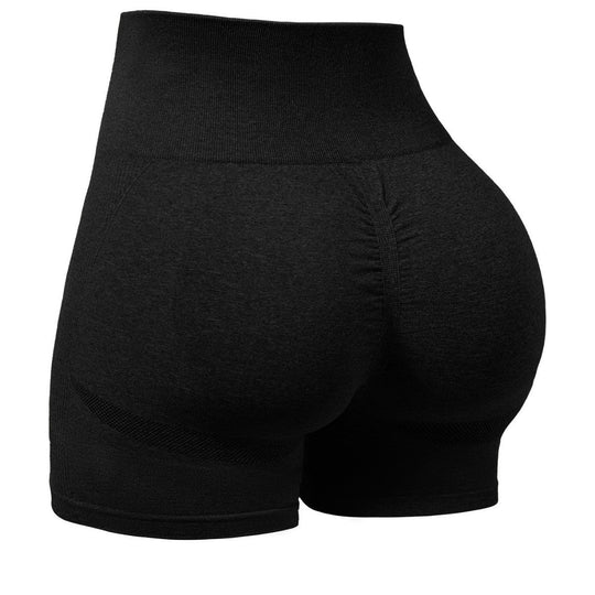Damen Hochbundige Fitness Shorts mit innovativer FormgShopnoryung