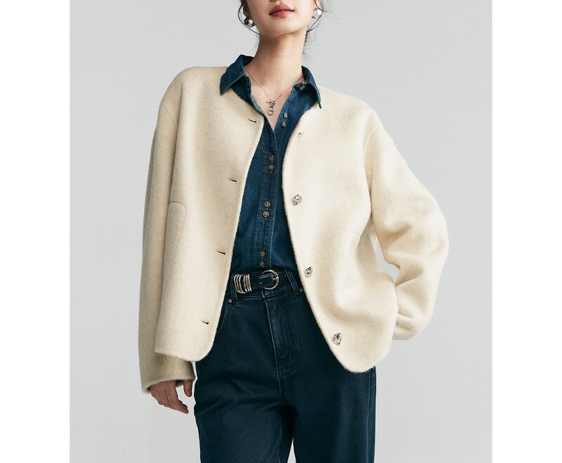 Damen Elegante und bequeme Strickjacke Shop Nory