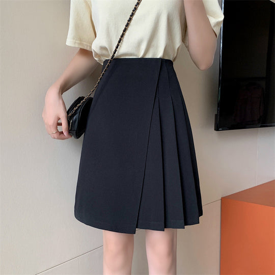 Damen Plissierter Minirock mit hoher Taille Shop Nory