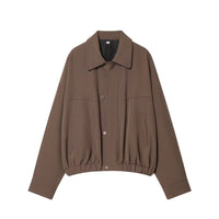 Braune Jacke