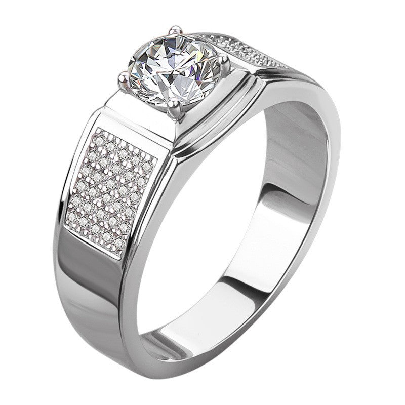Damen Schmuckring mit funkelndem Zirkon Shop Nory
